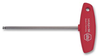 WIHA,540-4,DRIVER, T HANDLE, BALL, HEXAGON