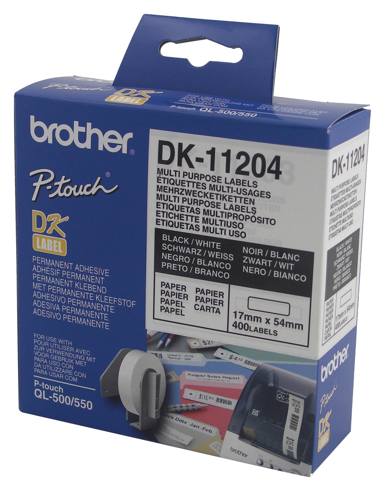 1 Compatible Address Labels Dk11204 Ql500 550 560 570 580n 650td 1050 1060n (4977766628167)
