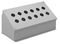 ENCLOSURE  PUSH BUTTON  2 HOLE  STEEL; E