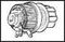 REOSTATOFIO   25 W SERIE RHS