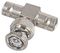 CONECTOR BNC 1 X PLUG-2 X JACK