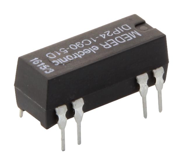 DIP24-1C90-51D - Standexmeder - Reed Relay, DIP Series, 24 VDC