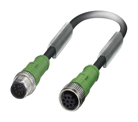 1522707 - Phoenix Contact - SENSOR CORD, 8P, M12 PLUG-M12 RCPT