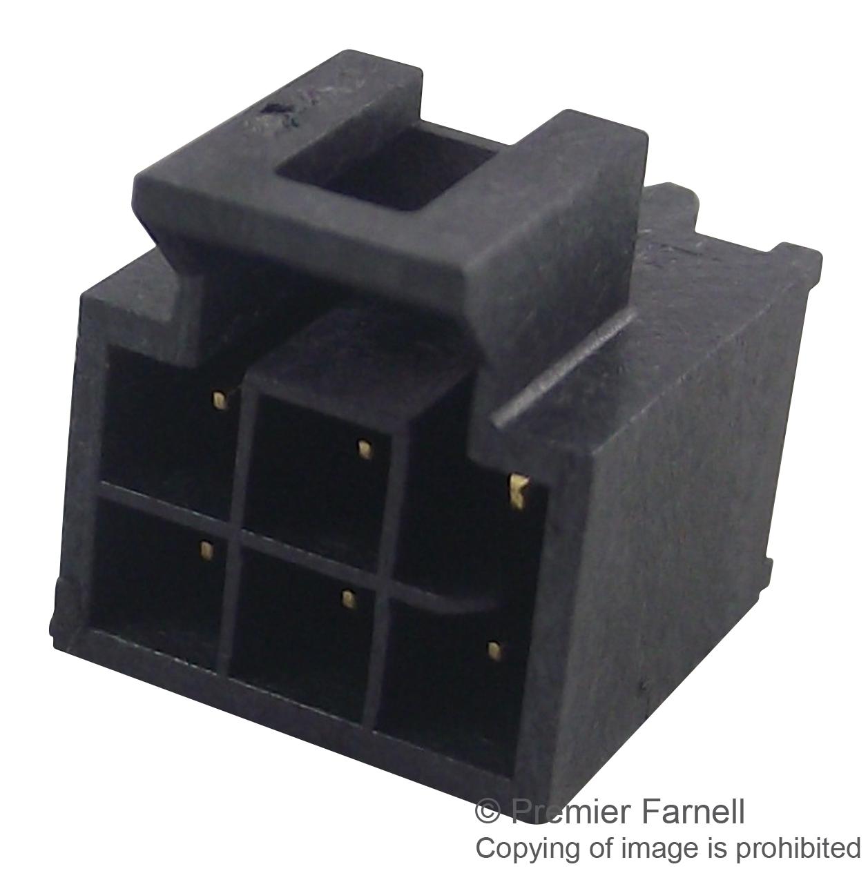 105310-1206 MOLEX, CONNECTOR, HEADER, 6POS | Newark Electronics