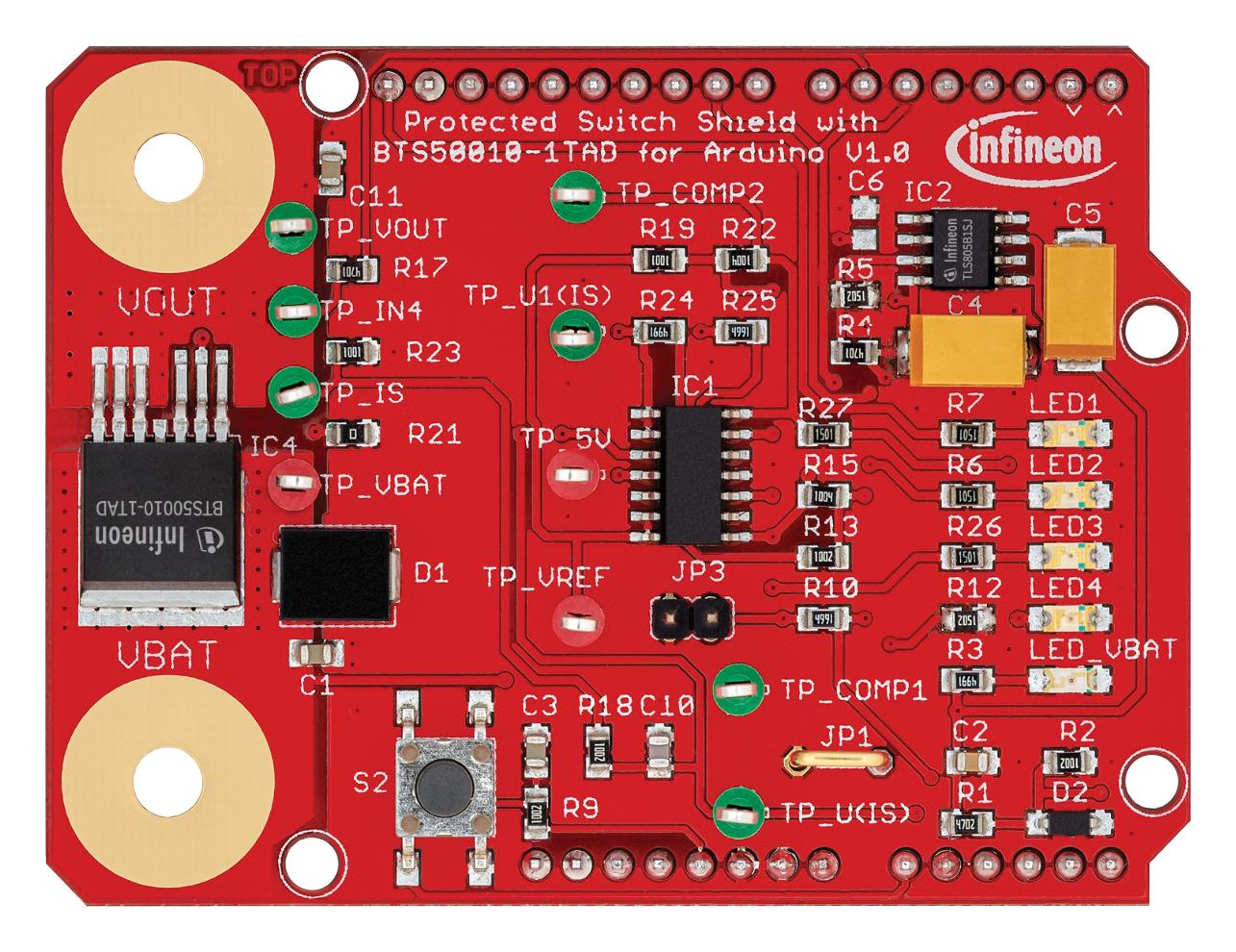 Infineon TechnologiesSHIELDBTS500101TADTOBO1