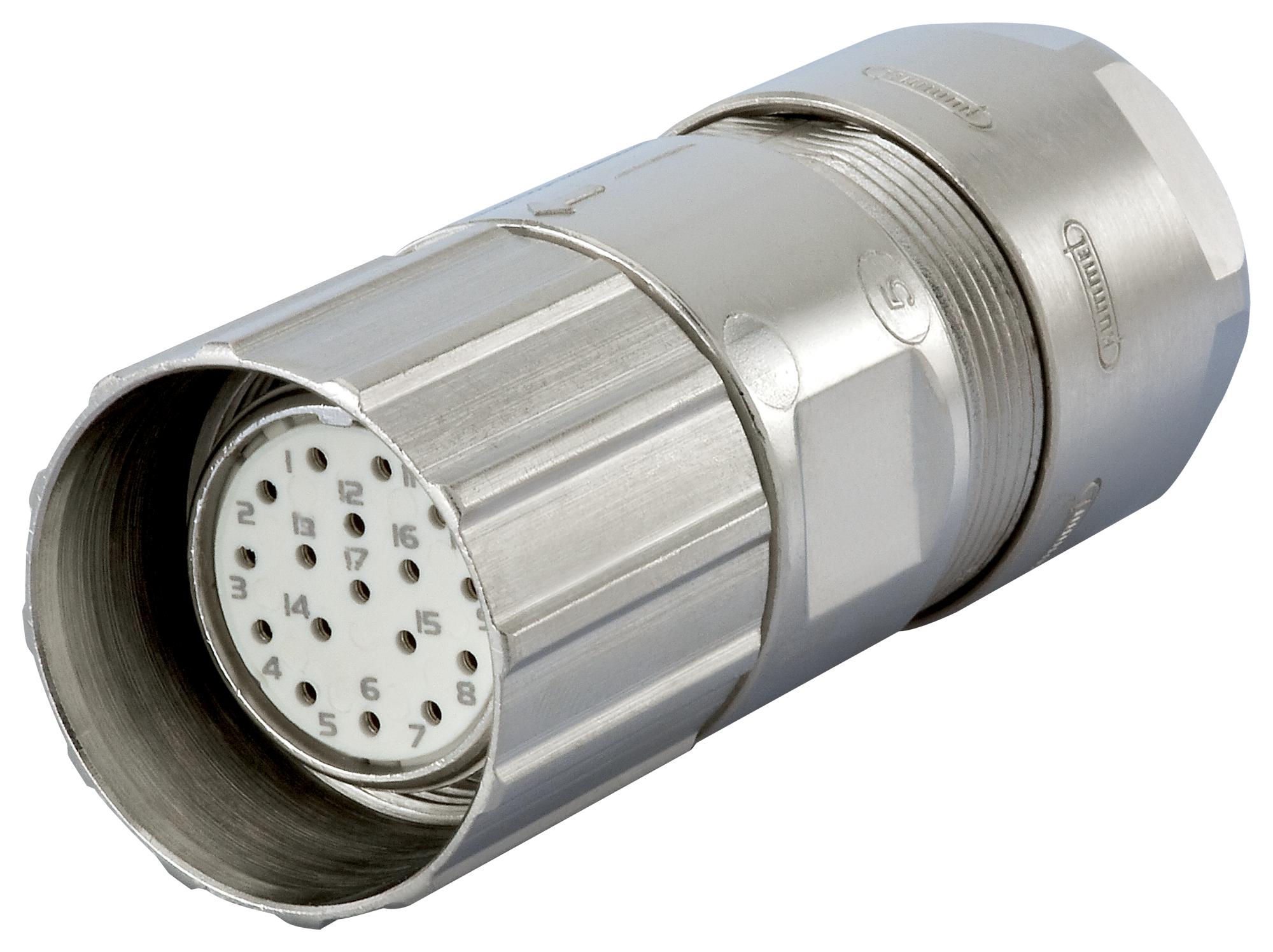 7.003.917.102 Hummel CIRCULAR INSERT, RCPT, 17POS