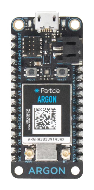 ARGN-H - Particle - ARGON DEV BOARD, BLUETOOTH AND WIFI