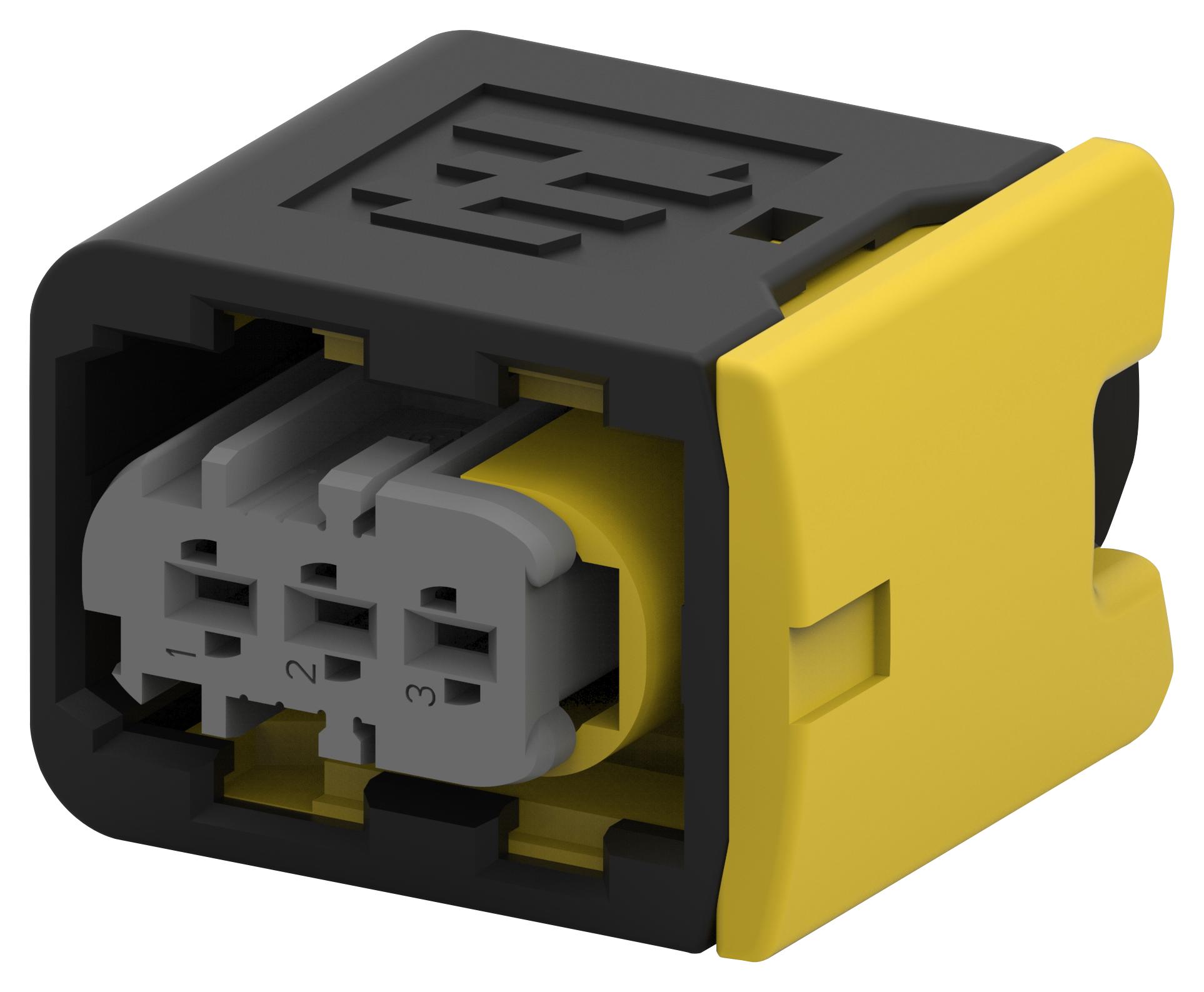 Conn Rcpt 3pos 2-1418448-1 - Te Connectivity - AUTOMOTIVE CONN HOUSING, RCPT, 3POS