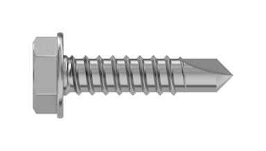 4.8 X 25 WXSTDX Z100 DIN7504 TR FASTENINGS, HEX WASHER HEAD SCREW