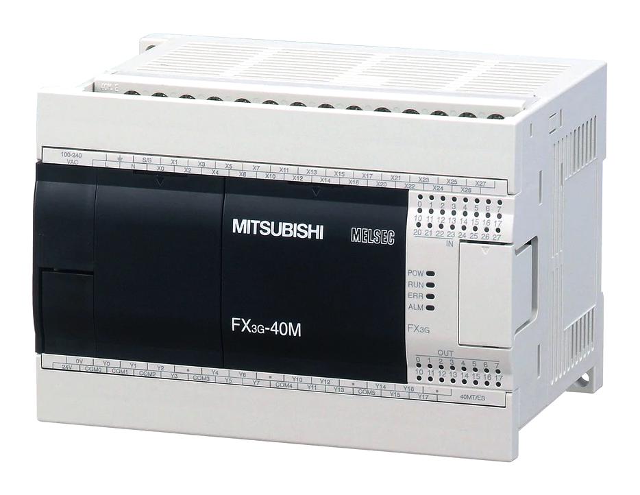 MITSUBISHI FX3G-40MR-ES PROCESS CONTROLLER, 40I/O, 37W, 240VAC ROHS  COMPLIANT: YES