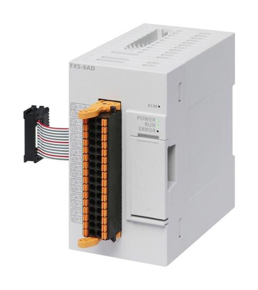 【新品】三菱電機 FX5-8AD 8点アナログ入力 FX5-8AD MITSUBISHI, ANALOG INPUT MODULE, 8 I/P, PLC | Newark