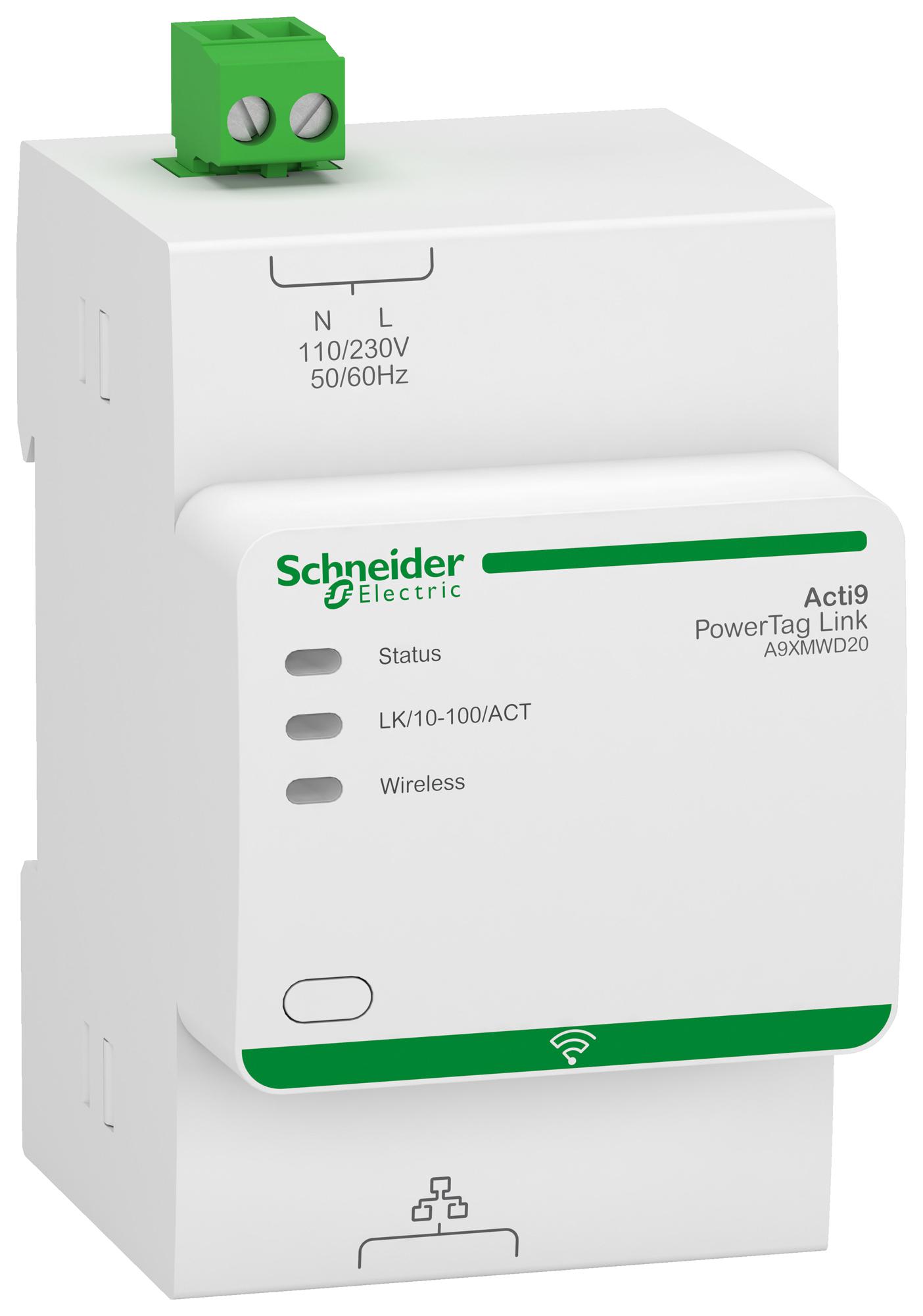 A9XMWD20 Schneider Electric WIRELESS TO MODBUS TCP/IP CONCENTRATOR