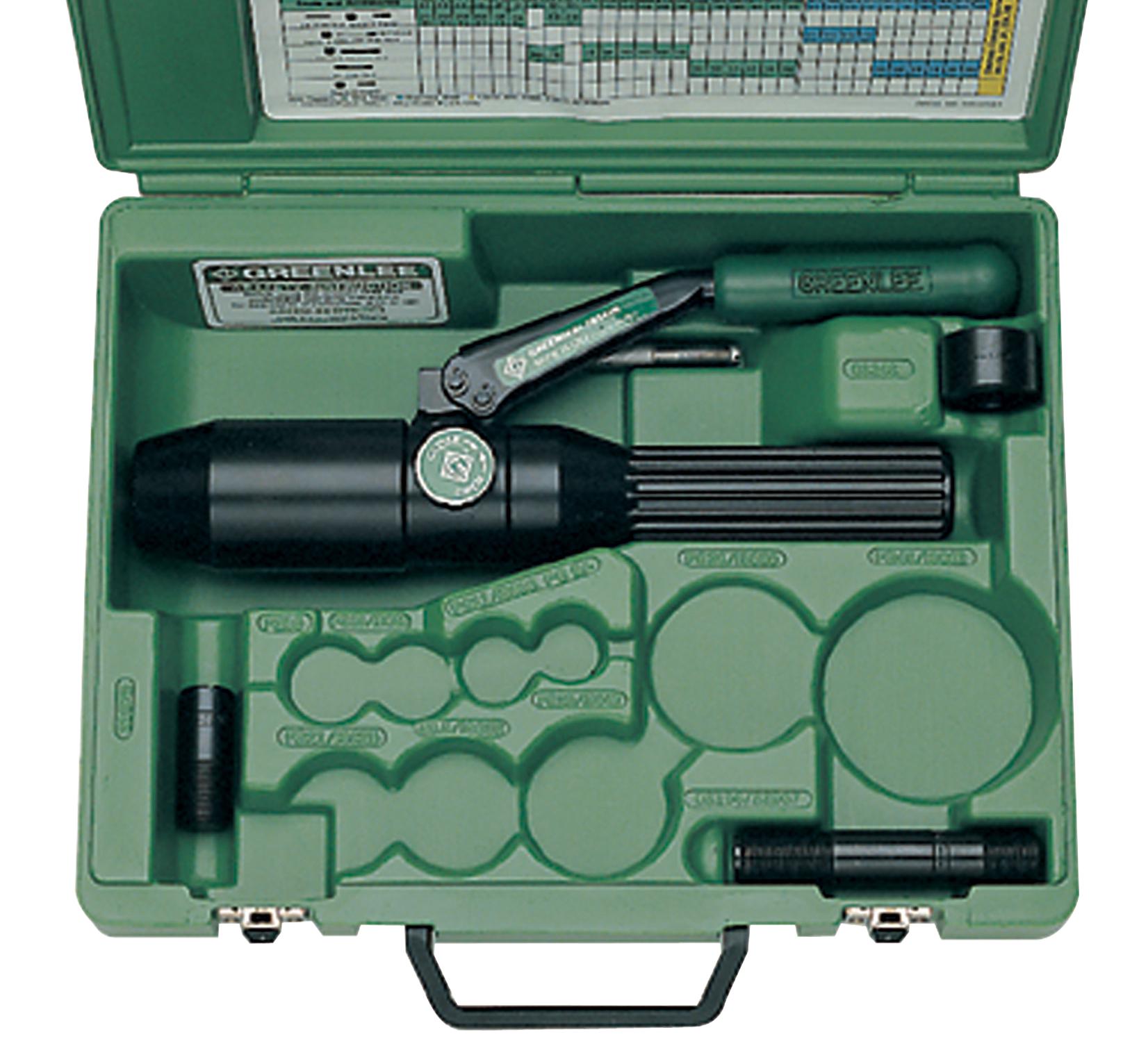 34291 GREENLEE, HYDRAULIC GUN KIT, STRAIGHT | Newark Electronics