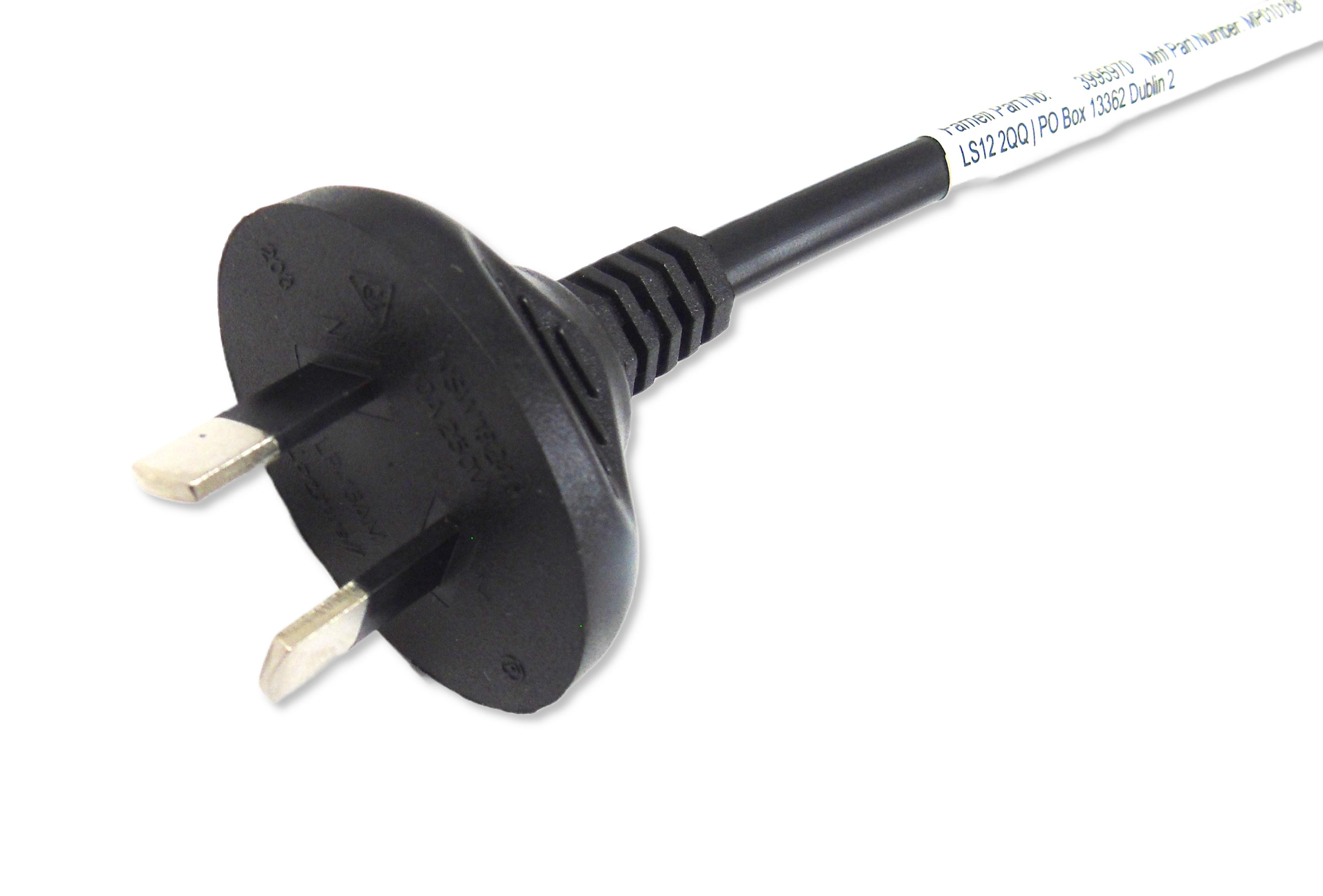 GW-151767 - Multicomp Pro - POWER CORD, AS/NZS 3112 PLUG-IEC C7, 1M ...