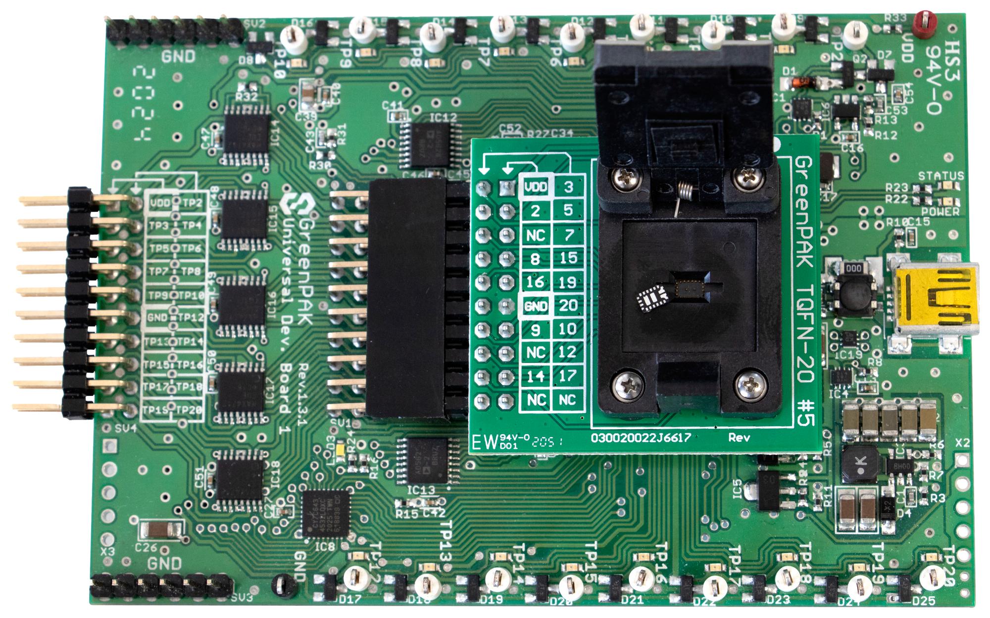 SLG47115V-EVB - Renesas - EVAL BOARD, PROG MIXED SIGNAL MATRIX ROHS ...
