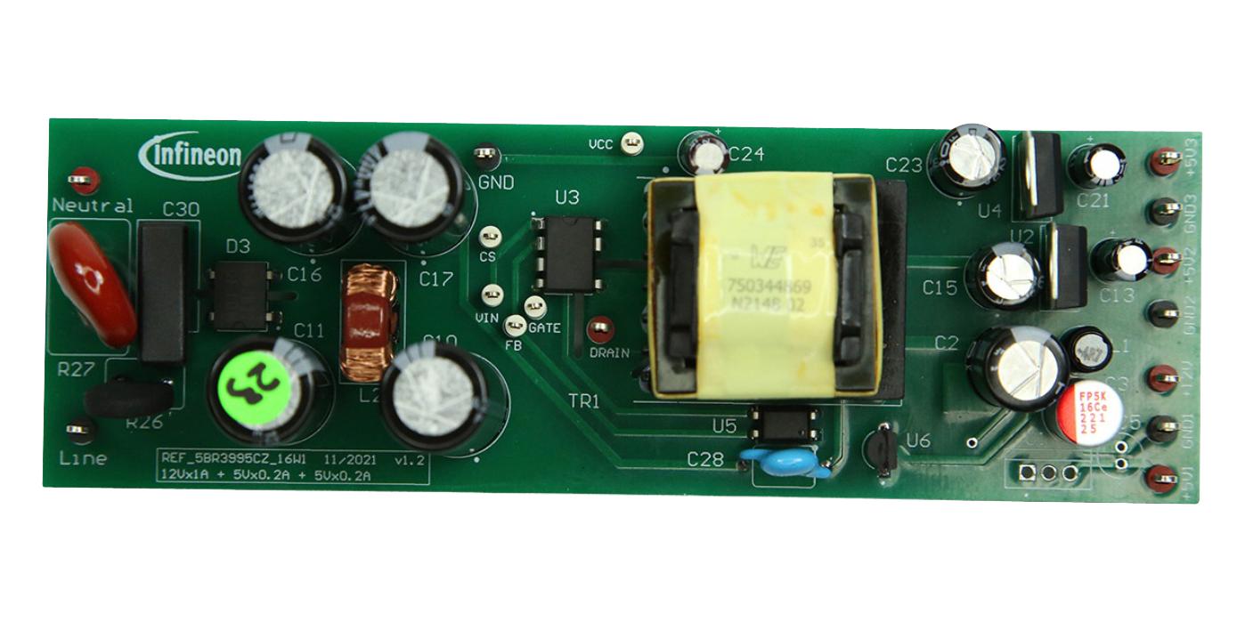 Infineon TechnologiesREF5BR3995CZ16W1TOBO1