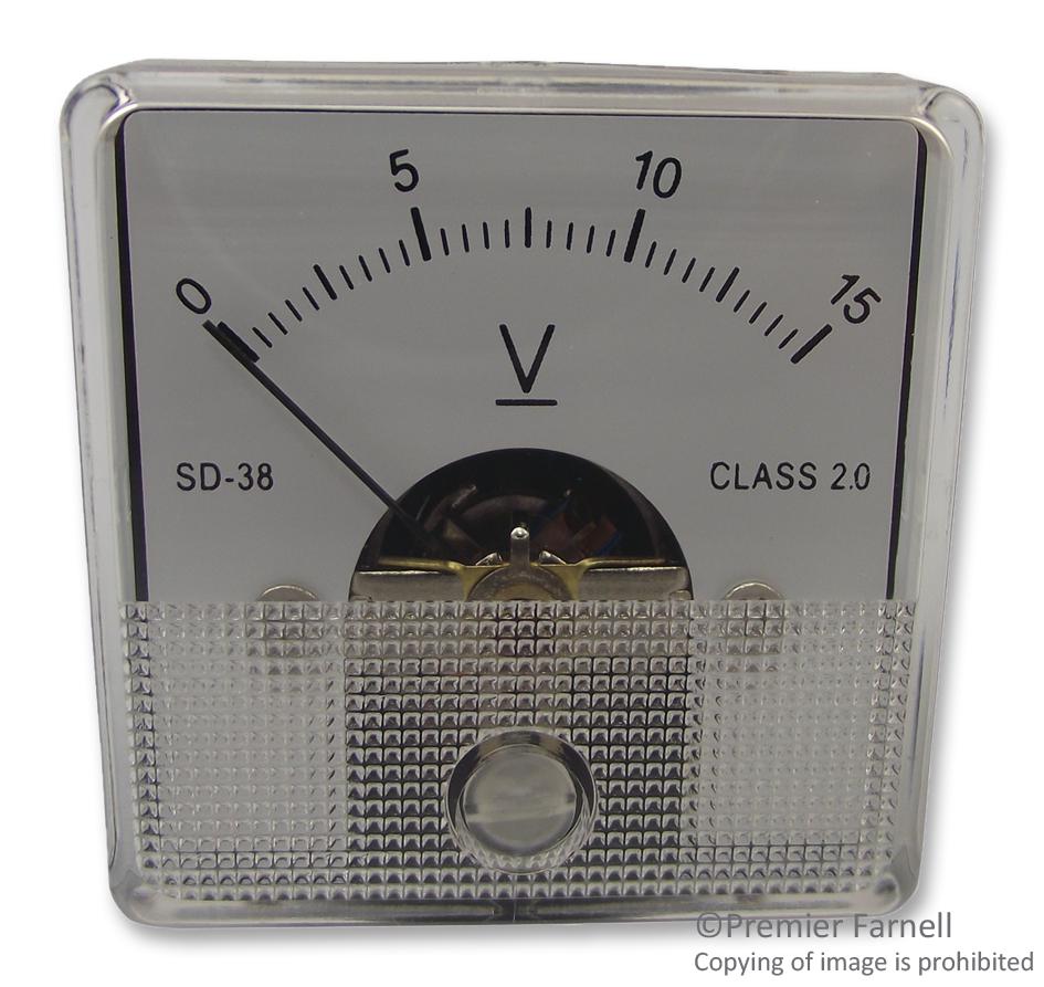 Analog Panel Meter DC AMP Amperemeter - 0-50mA