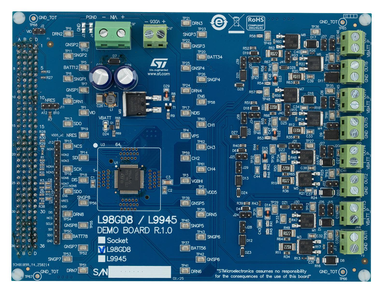 StmicroelectronicsEVL-L98GD8