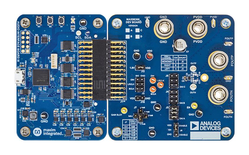 Analog Devices, Inc.MAX98366DEVSYS#