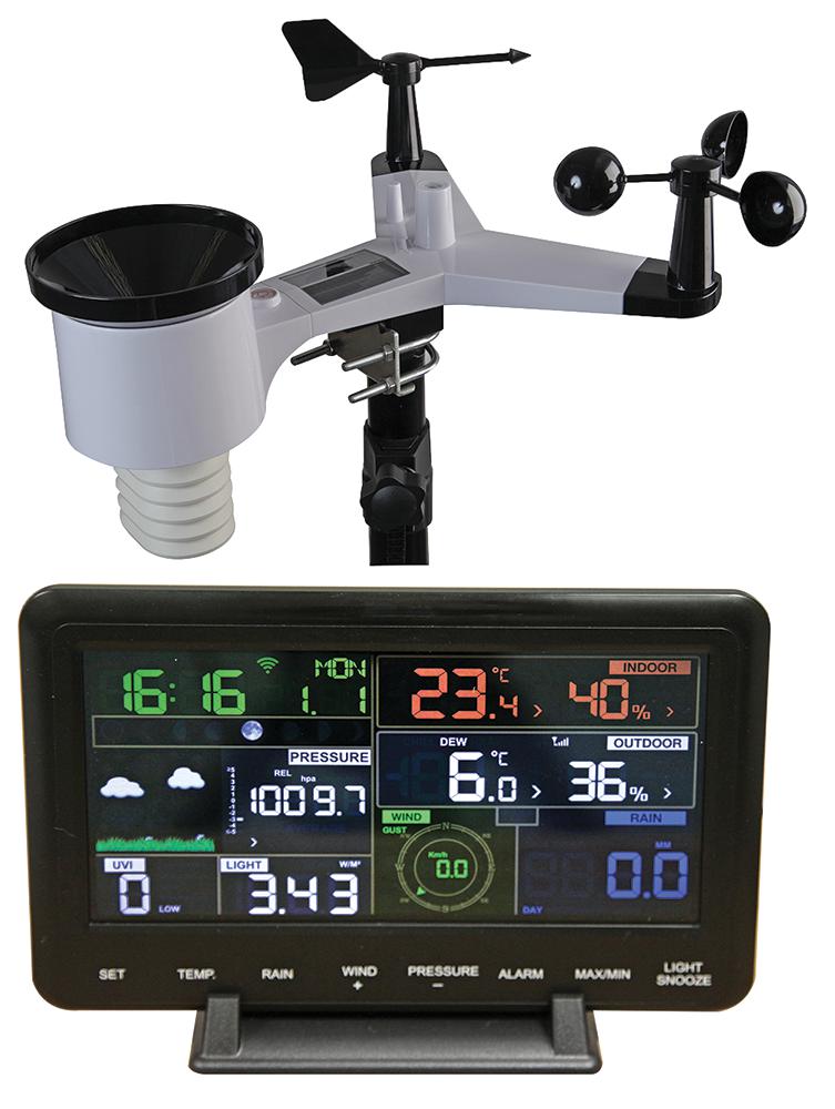 PRO SIGNAL PSG04173 SOLAR POWERED WIFI WEATHER STATION ROHS COMPLIANT: YES