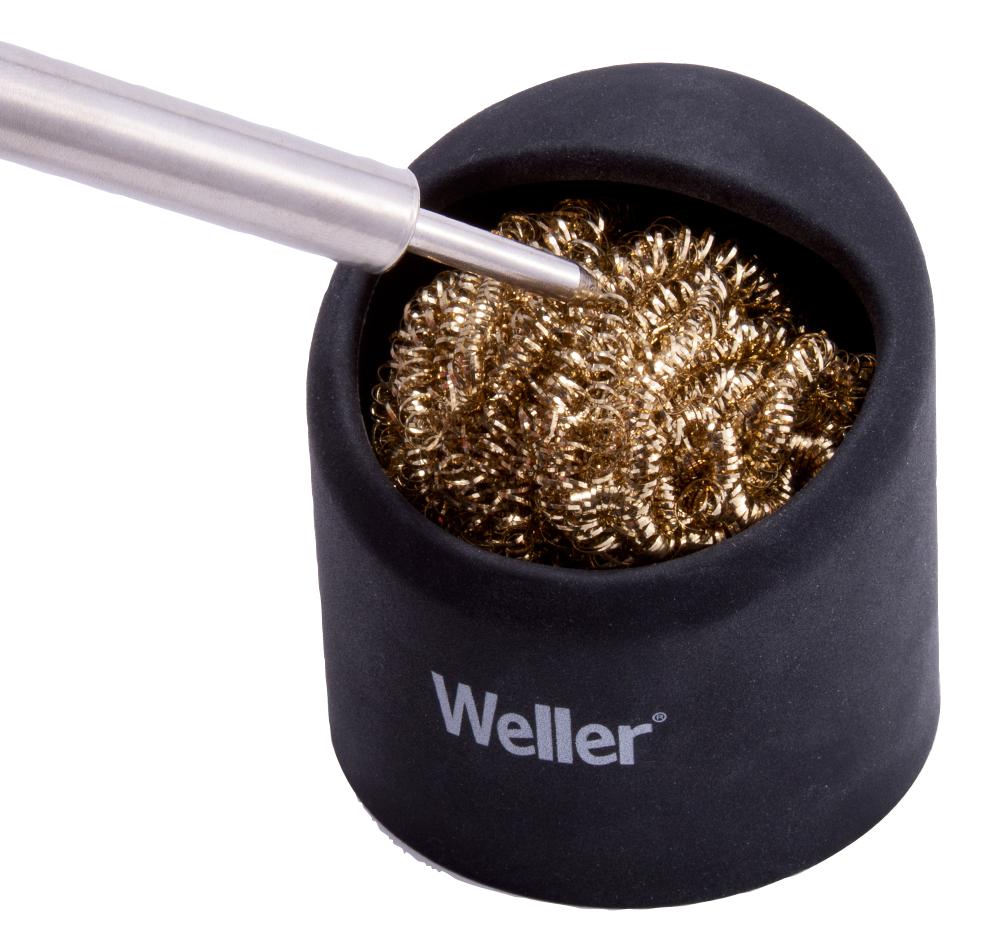 WLACCBSH02 Weller BRASS TIP WIRE SPONGE CLEANER W/HLDR ROHS