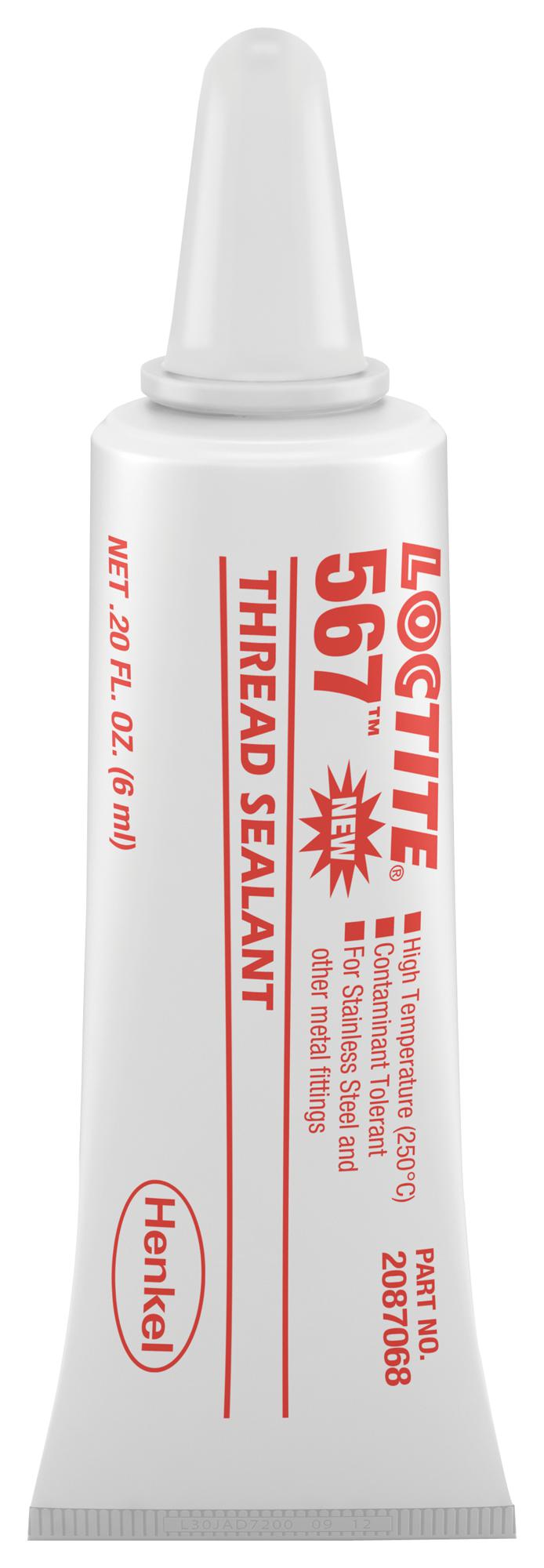 567 6ML Loctite Sealant, Acrylic, Thread Locking