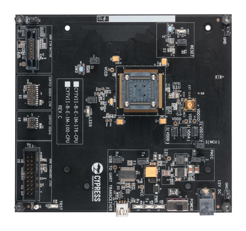 TRAVEO CYT2G Automotive MCU DevKits 