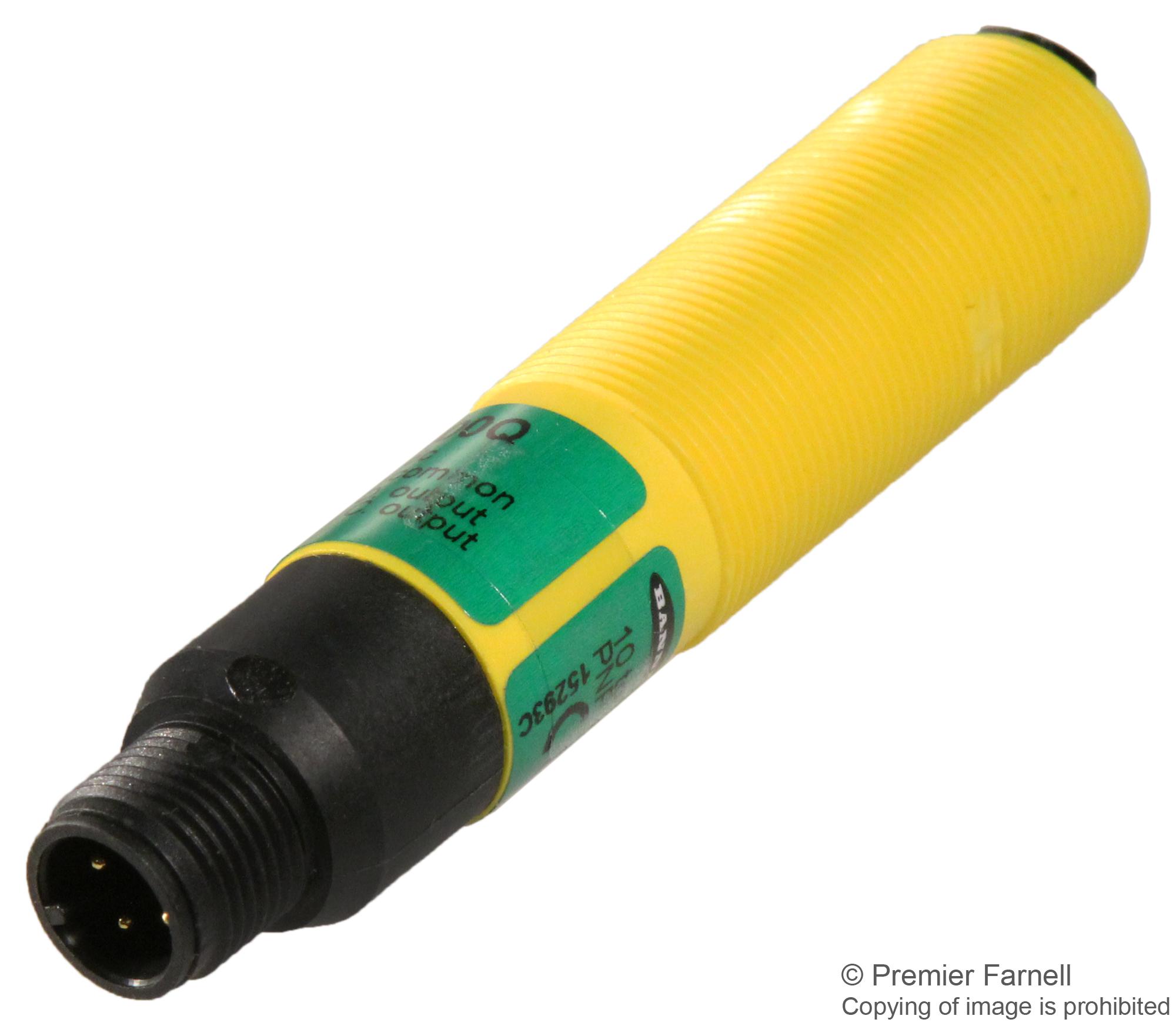 S18SP6FF100Q BANNER ENGINEERING, Photoelectric Sensor, S18 Series