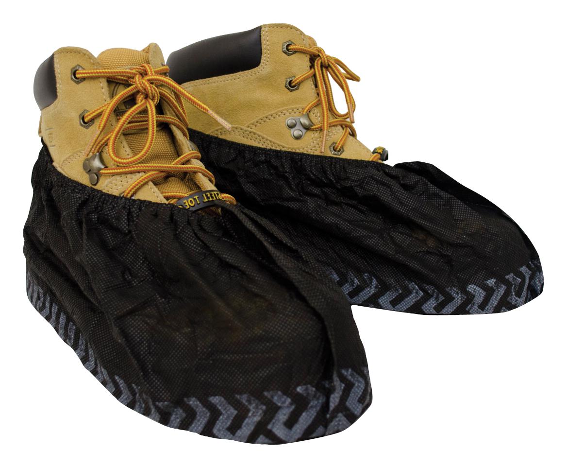 spring loaded shoe covers