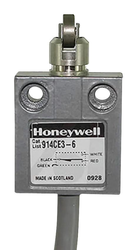 ホソカワミクロン 914CE3-6 HONEYWELL, Limit Switch, Cross Roller Plunger, SPDT-1NO