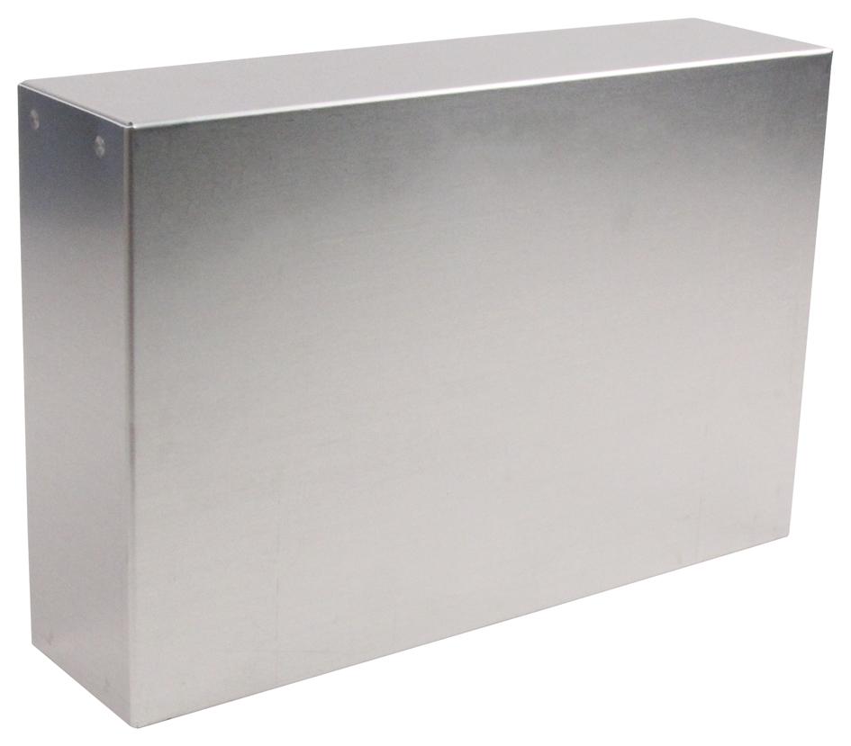 BUD Industries BPA-1514 Plaque inférieure de châssis en aluminium, longueur 33 cm, largeur 22,9 cm, épaisseur 22,9 cm, finition naturelle