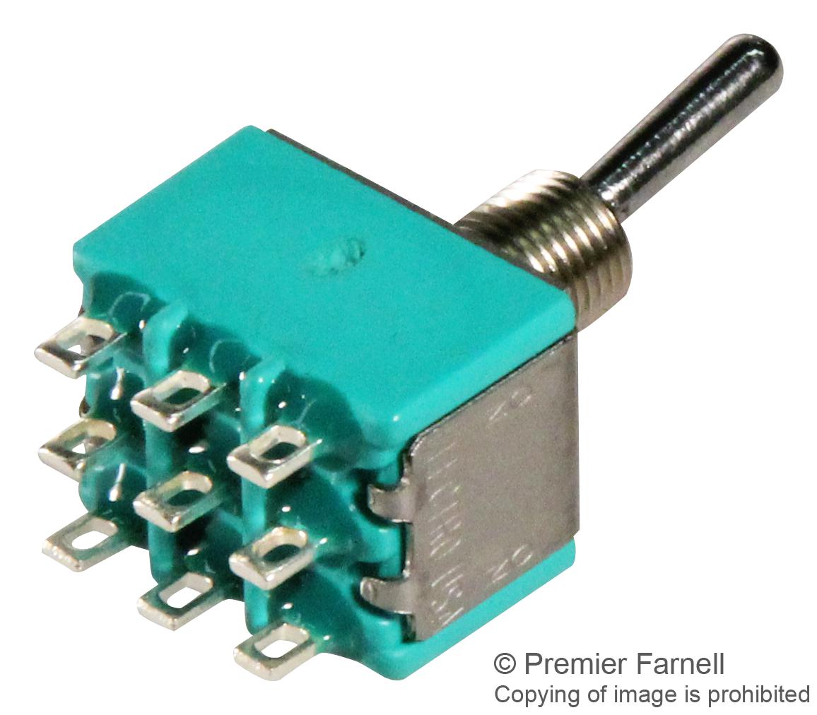 A323S1YZQ Electroswitch Toggle Switch, OnOn, 3PDT