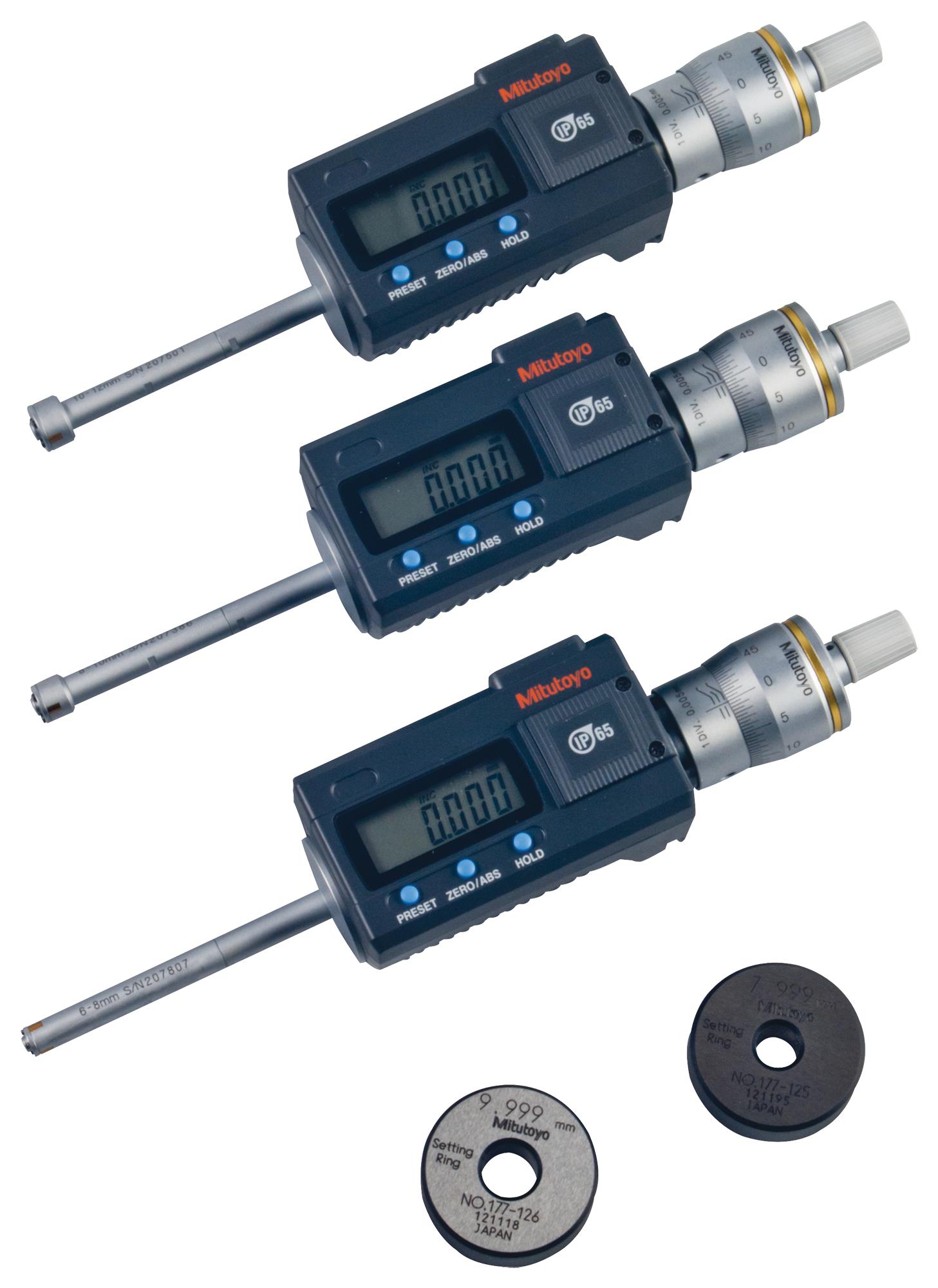 468981 Mitutoyo ThreePoint Internal Micrometer, Digimatic Holtest