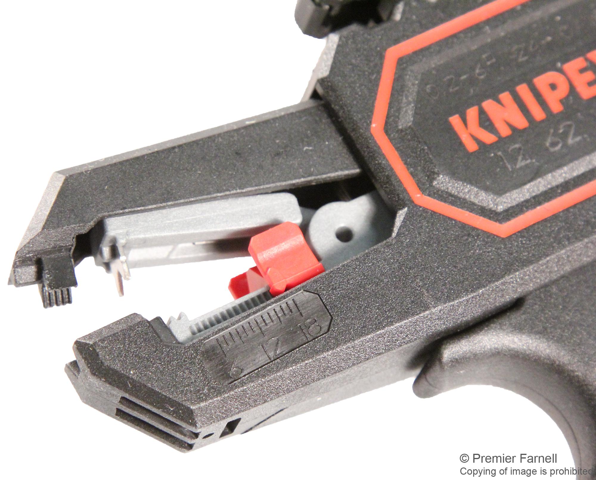 12 62 180 KNIPEX, Insulation Stripper, Automatic, 180mm | Newark