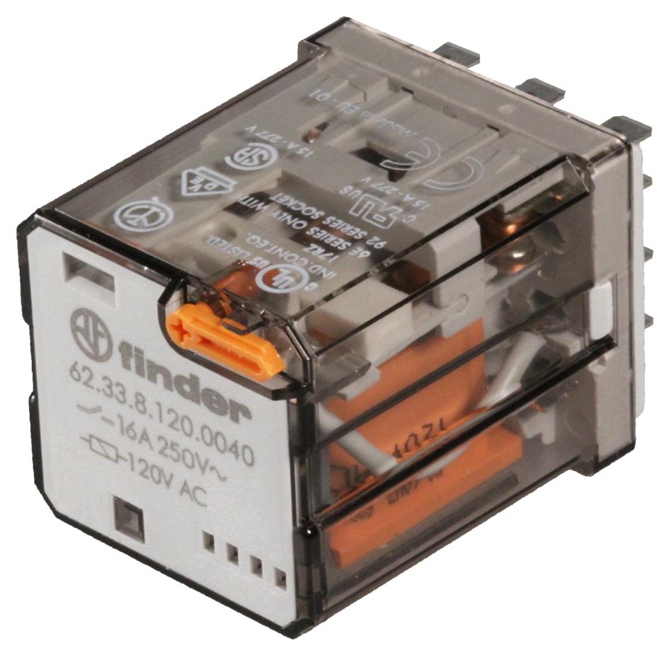 Relé 3 Inversores 16a Bobine 230vac 62.33.8.230.0040 FINDER - Foto 3