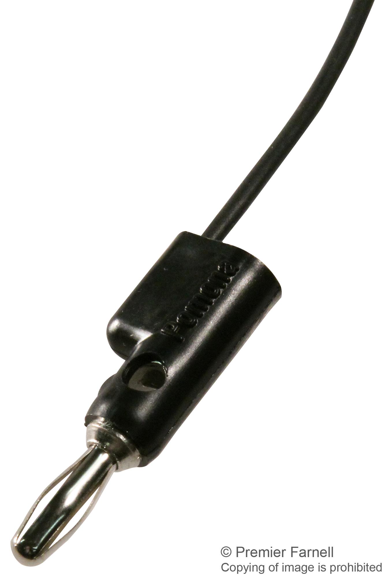 3782-36-0 POMONA, Minigrabber® Test Clip to Stacking Banana plug
