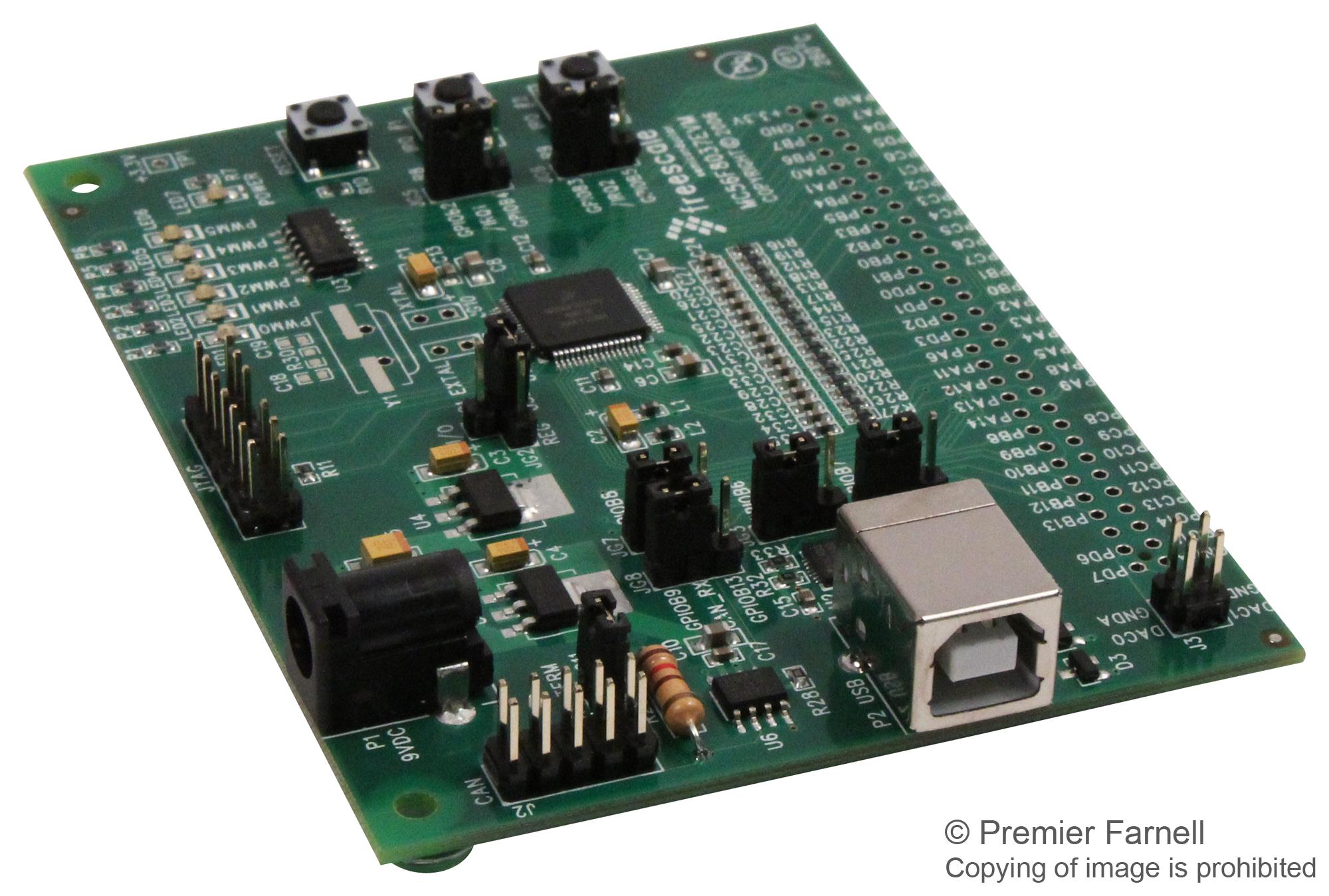 MC56F8037EVM NXP, Evaluation Kit, USB-Tap, RS232 | Newark Electronics