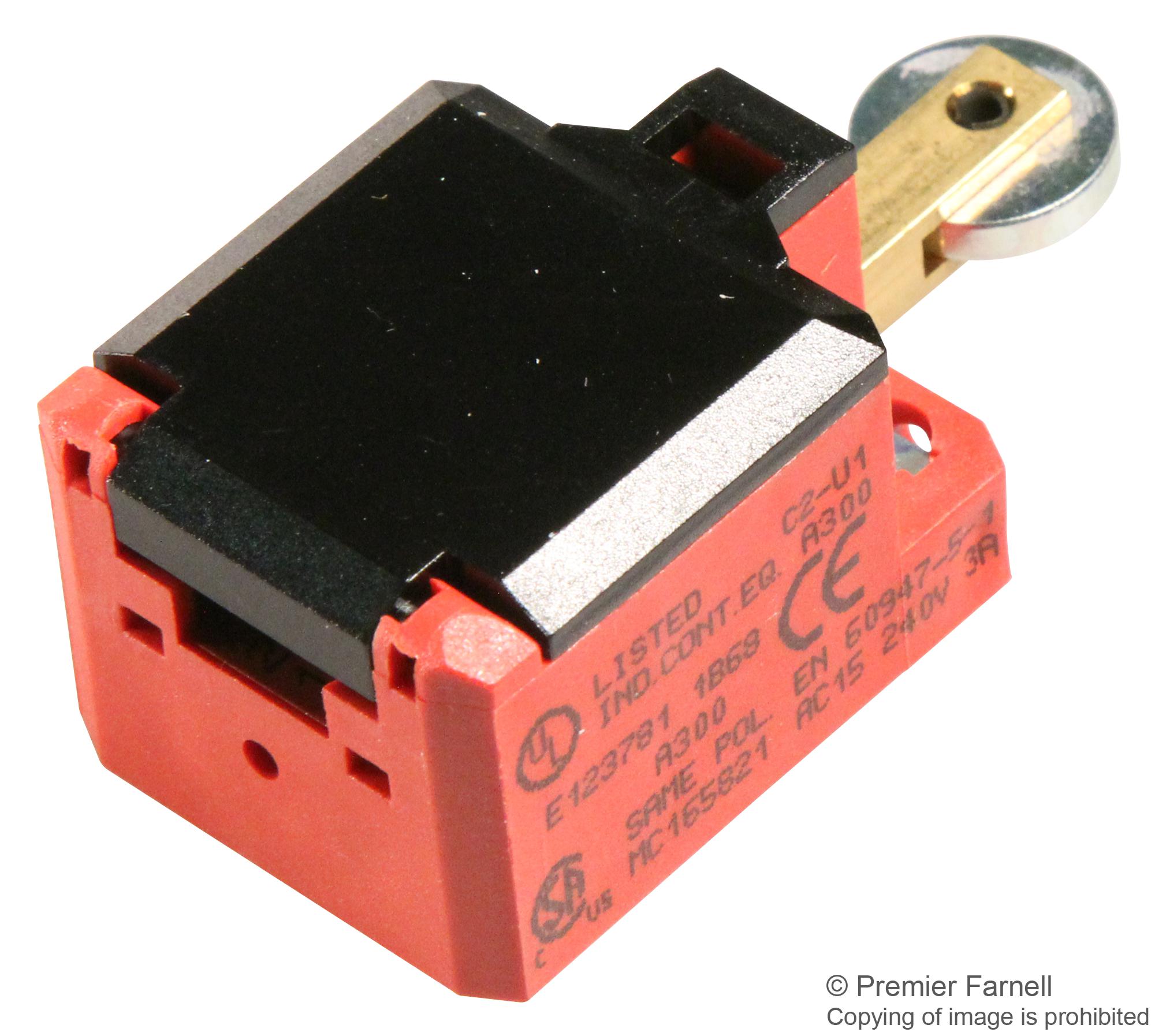 C2-U1ZR BERNSTEIN, Limit Switch, Roller Plunger, 10 A | Newark