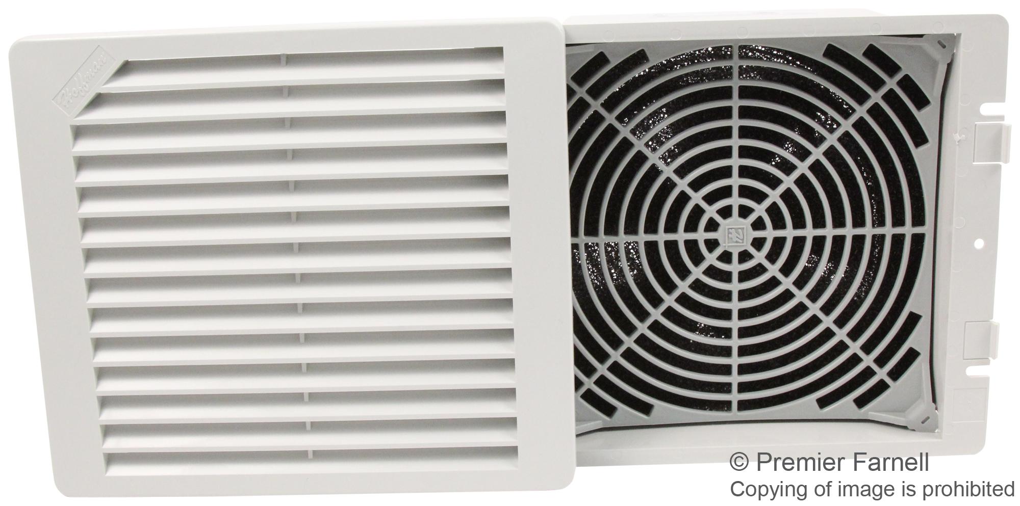 TFP61 Nvent Hoffman Enclosure Cooling, Filter Fan, ABS