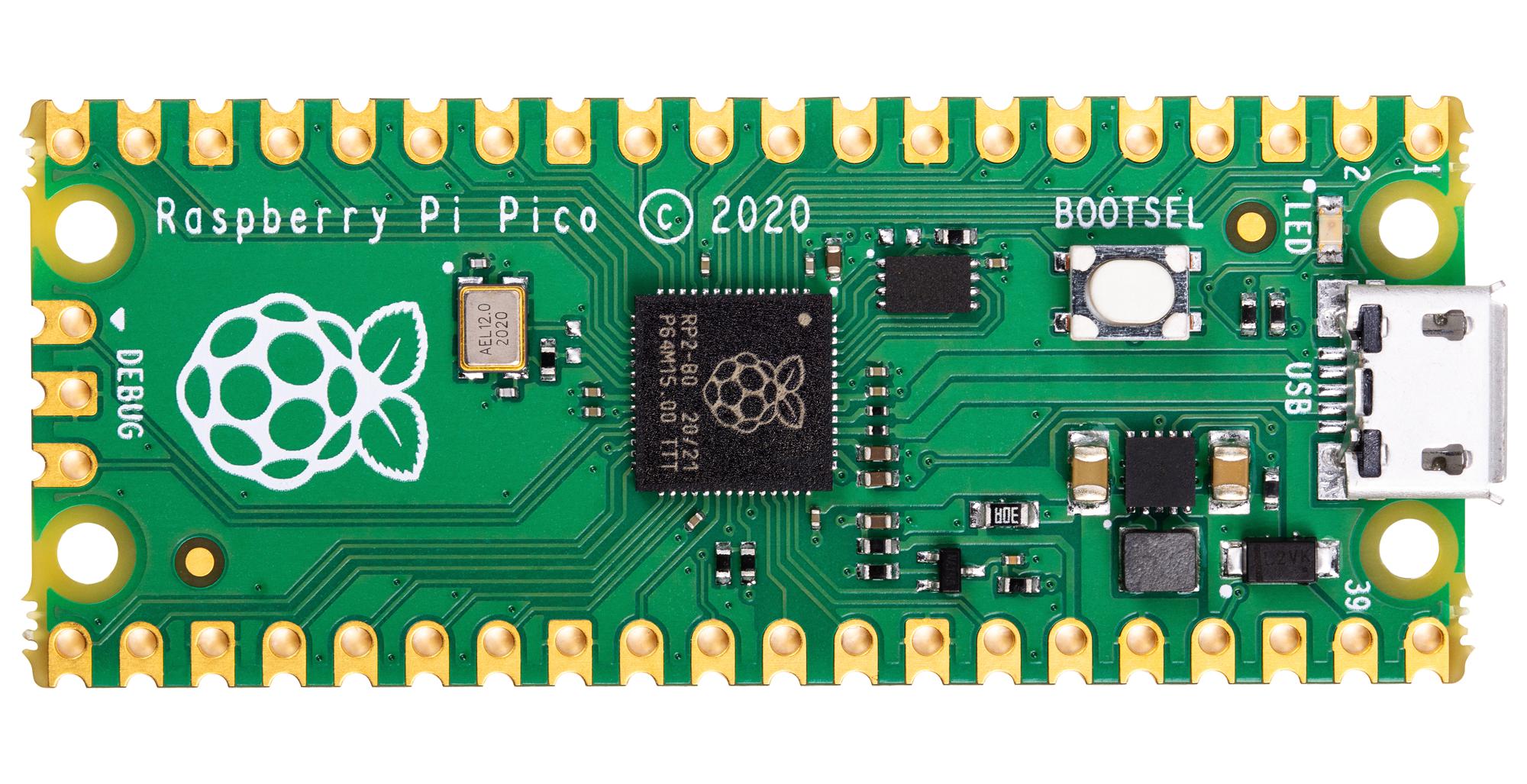 RASPBERRY PI PICO - Raspberry-pi - Raspberry Pi Pico, Microcontroller  Board, RP2040