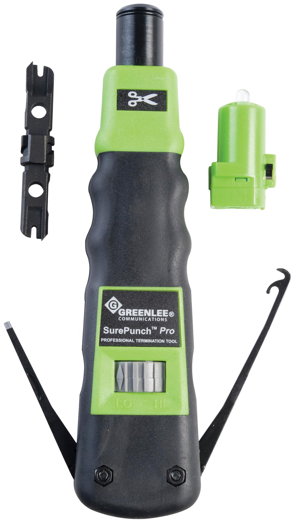 PA3584 Greenlee Punchdown Tool, SurePunch Pro PDT, Double 110 Blade