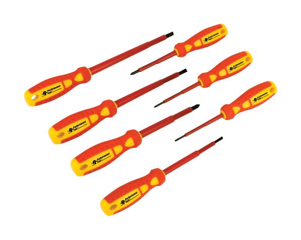 W30897 - Performance Tools - 7PC ELECTRICAL SCREWDRIVER SET ROHS 