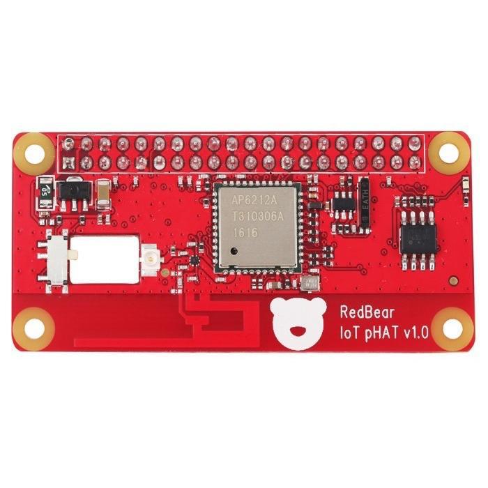 RPI-IOT-HAT RED BEAR LAB, Add-On Board, IoT pHAT For Raspberry Pi
