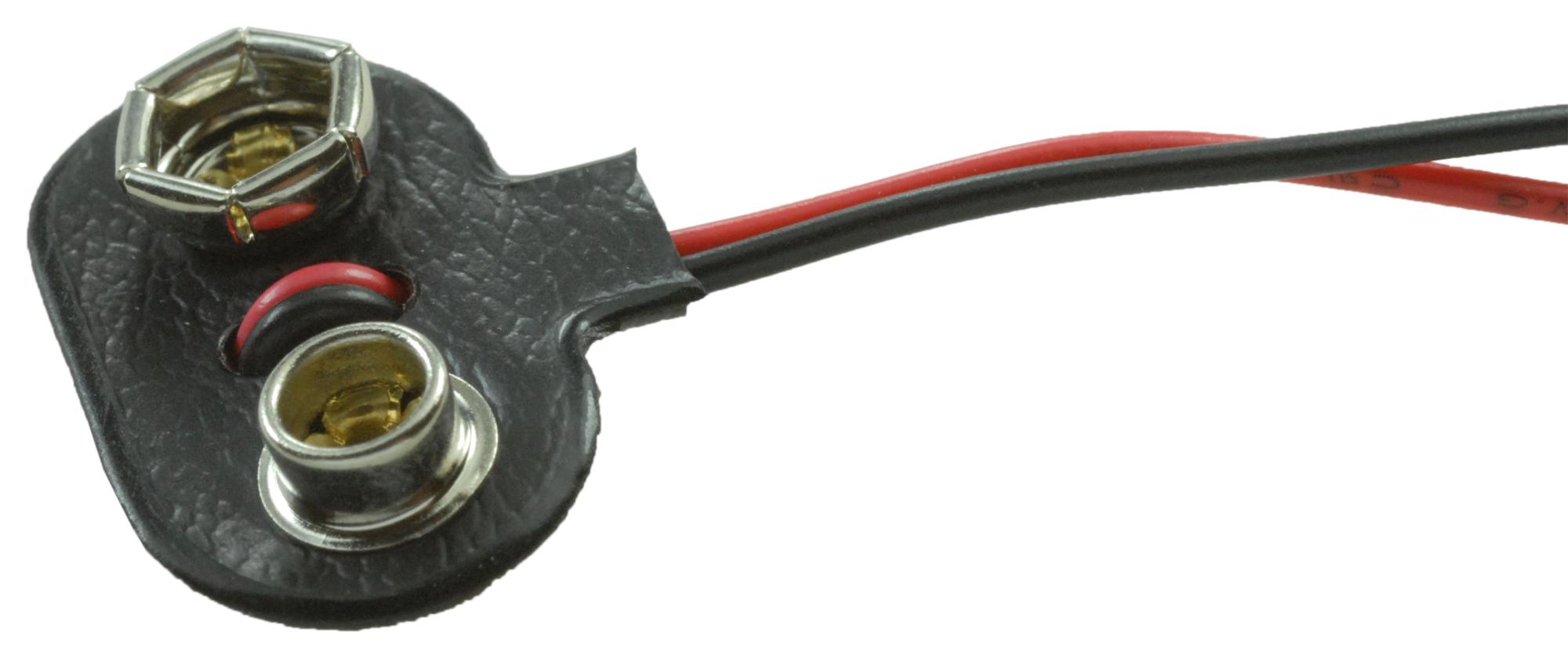 236 Keystone Battery Holder, PP3 (9V) x 1, Strap