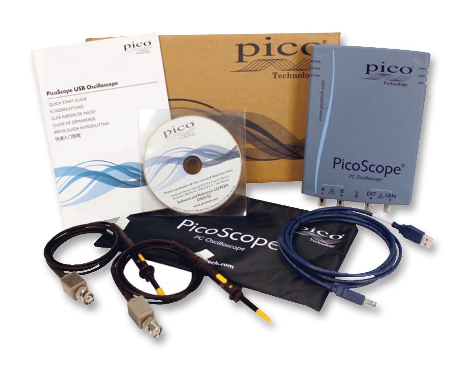 PICOSCOPE 3204A - Pico Technology - PC USB Oscilloscope, 2 Channel, 60 MHz