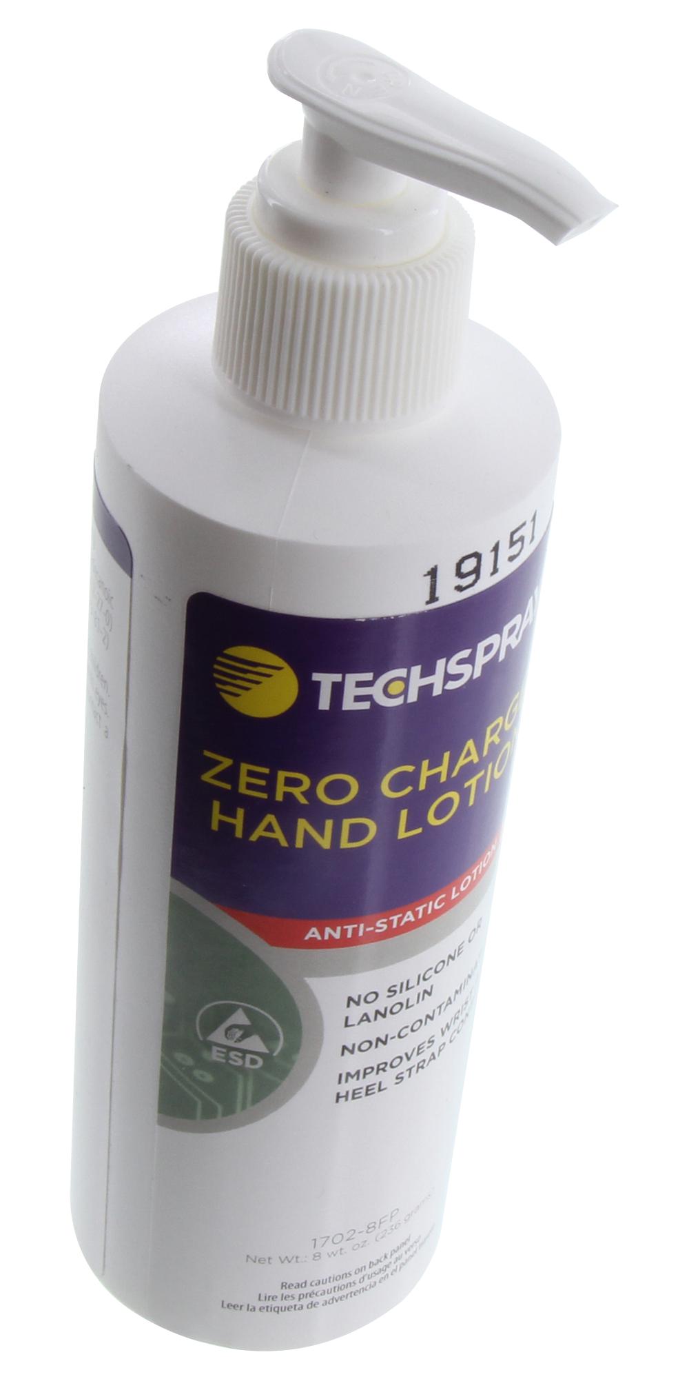 17028FP Techspray Hand Lotion, Antistatic, Pump Bottle