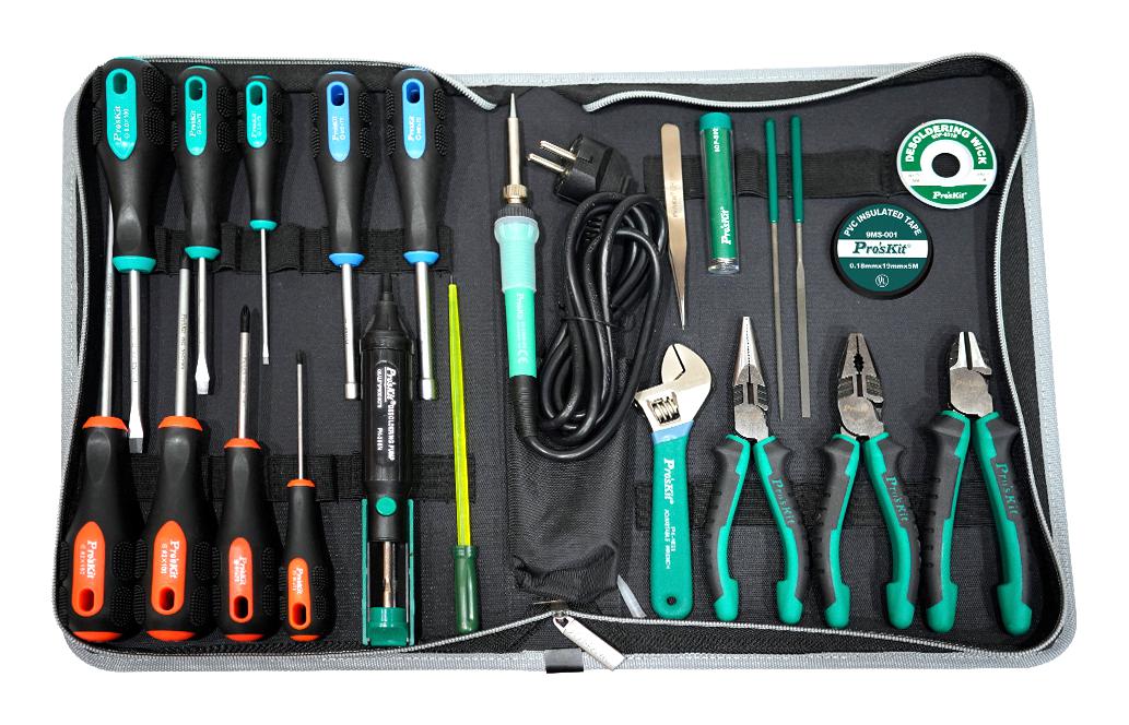 PK813A Pro's Kit Electrical Appliance Repair Tool Set, Pliers, Tweezer