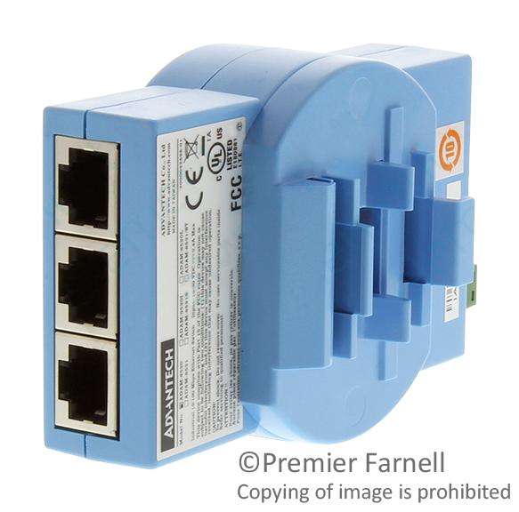 ADAM-6520BE ADVANTECH, Switch, 5 Ports, Industrial | Newark