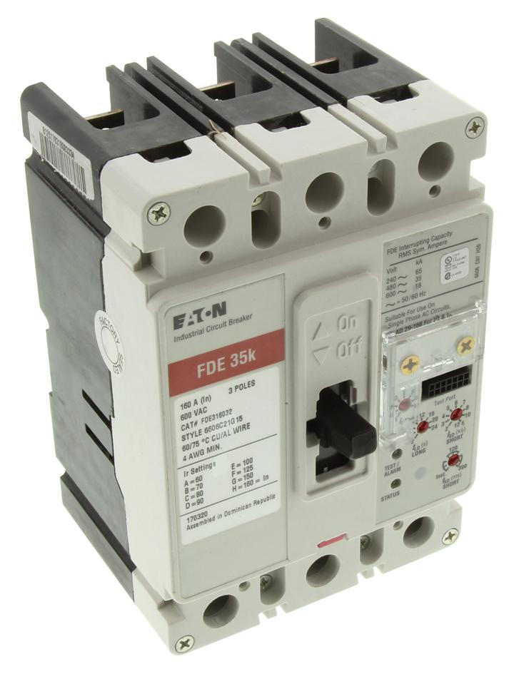 FDE316032 - Eaton Cutler Hammer - Electronic Circuit Breaker, FD Frame