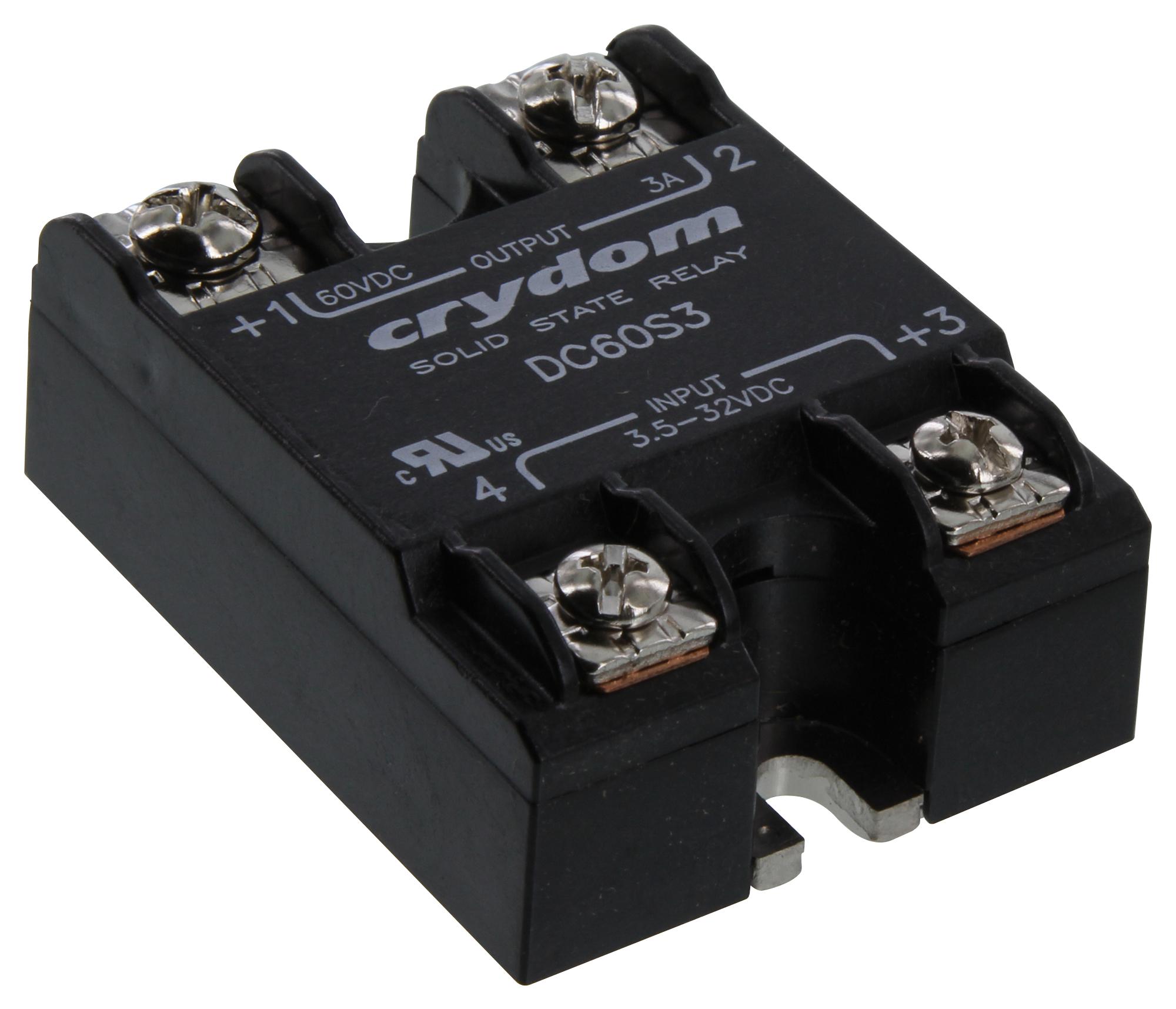 DC60S3 Sensata/crydom Solid State Relay, SPSTNO, 3 A